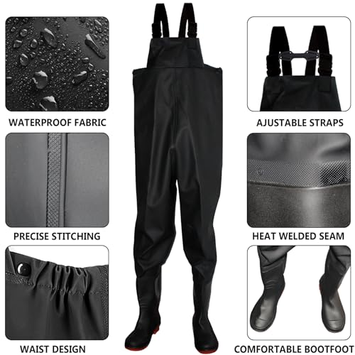 Cuissardes de pêche pour hommes idéal pour les sessions en rivière - 3
