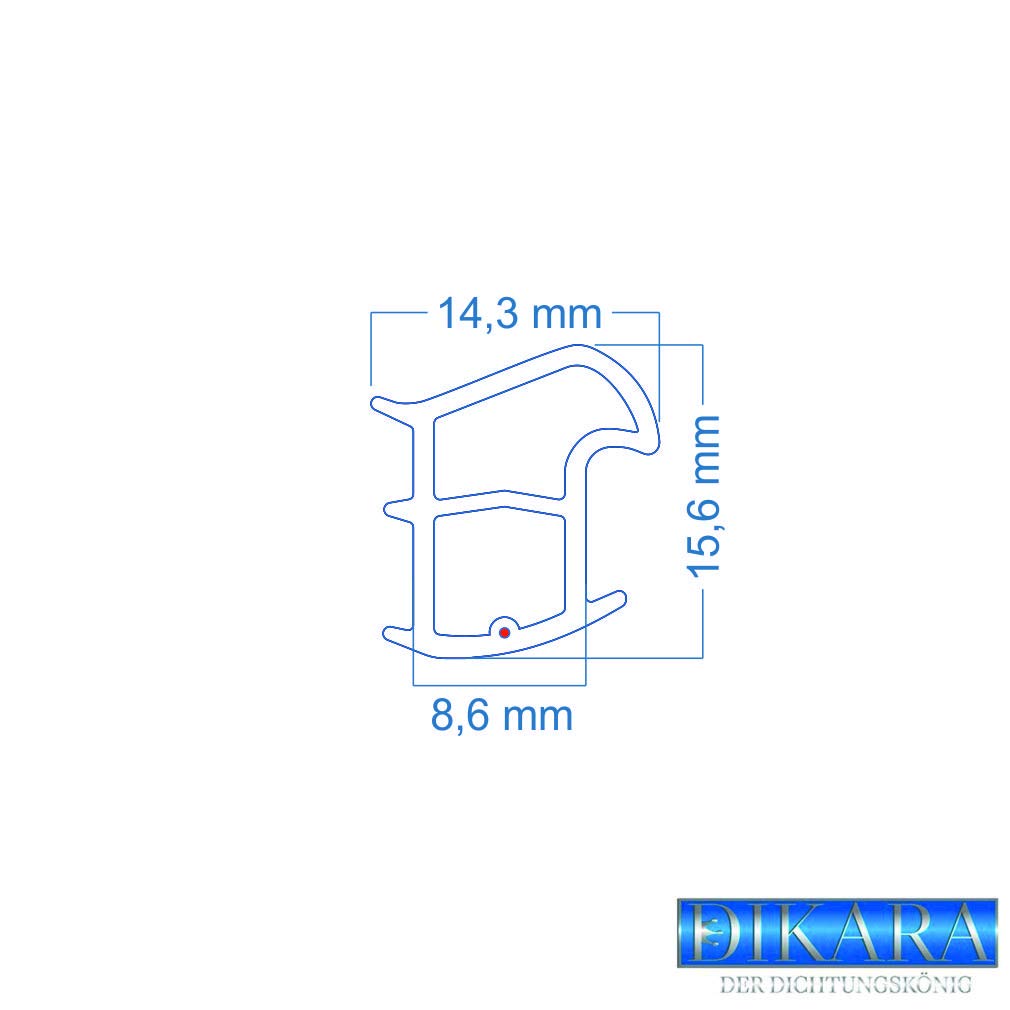 Steel Frame Seal Grey 10 m - Image 2