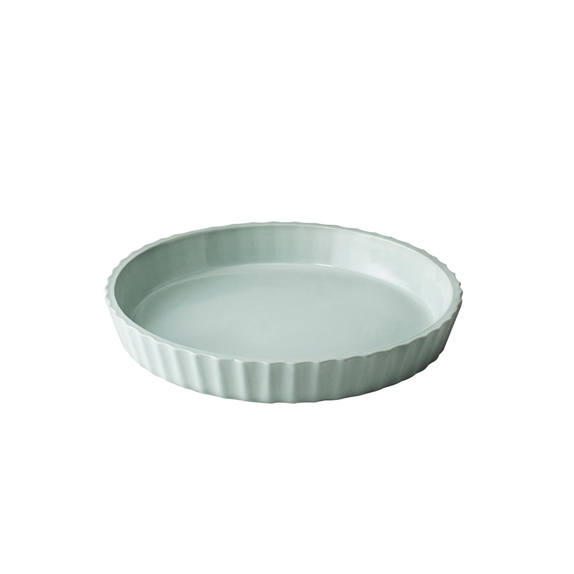 Ellementry Round Upper Crust Ceramic Tart Dish (1500 ml) For Serving And Organizing, Platter For Kitchen, Coffee Table & Dining Room Table, Food-Safe Tray For Gifting & Home Décor 4