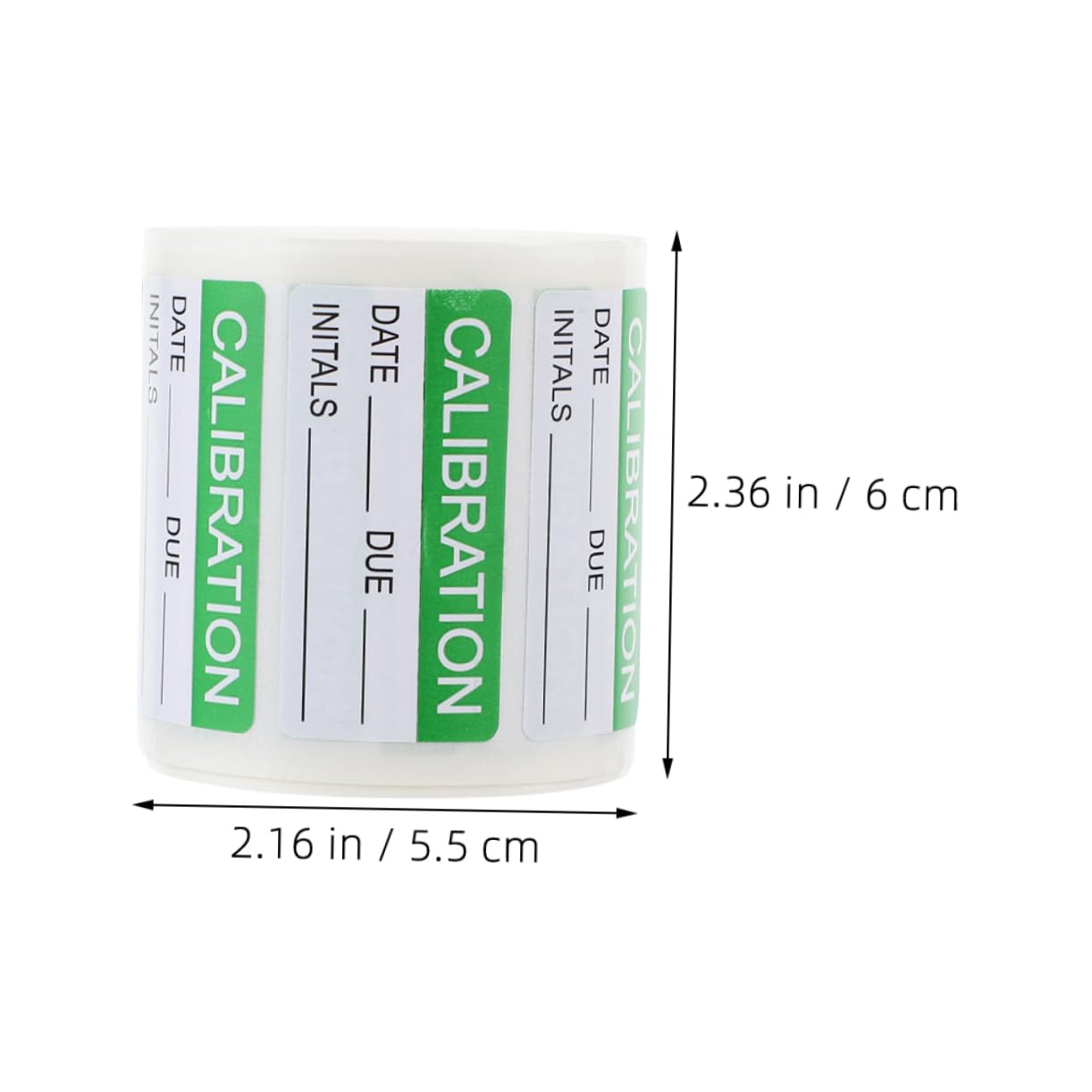 BCOATH Self-Adhesive Calibration Markers for Inspection Control Stickers 2 Rolls