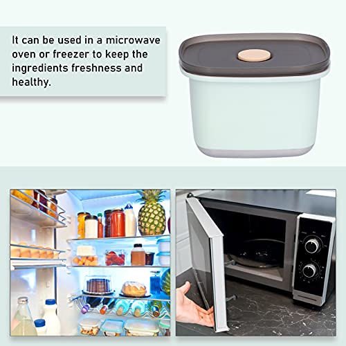 Lunchbox, voedselopbergdoos, gemakkelijk te gebruiken voor studenten, kantoorpersoneel en picknicks om mee te nemen… - Image 3