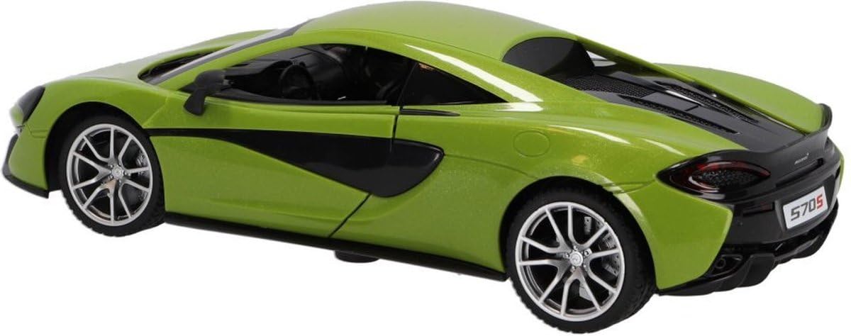 McLaren 570S RC Car 1:14 Neon Green, Remote Controlled Vehicle with 2.4 GHz Control and 12 km/h Top Speed, for Children from 3 Years