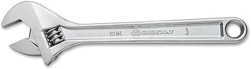 Crescent 12" Adjustable Wrench - Carded - AC212VS, Chrome