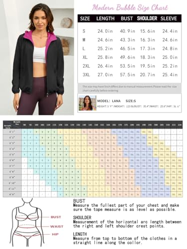 Womens Reversible Rain Jacket Lightweight Waterproof Windbreaker Jacket Outdoor Active Portable Raincoat2