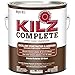 KILZ Complete High-Adhesion and Penetration Interior/Exterior Oil-Based Primer/Sealer, White, 1-gallon