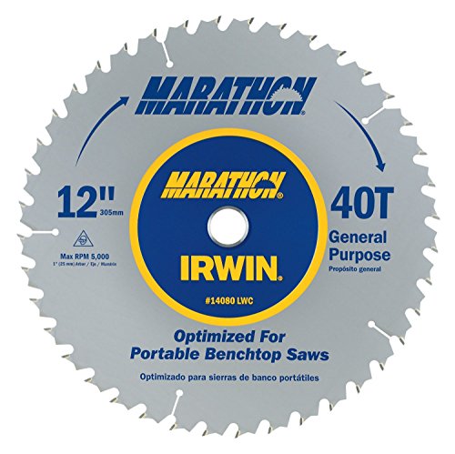 Irwin Marathon 14080 12" Marathon Miter &amp;amp;amp;amp;amp;amp;amp;amp; Table Saw Blades