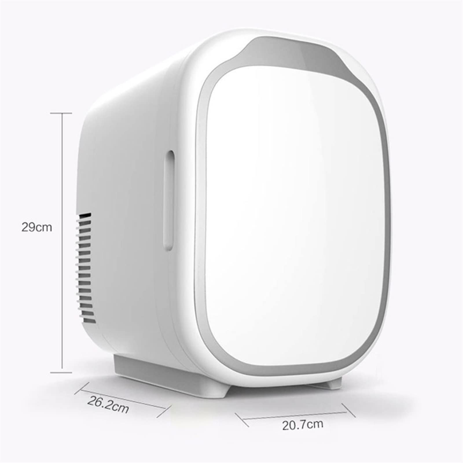 Mini Nevera 6L Para Cosmética, Enfriador/Calentador AC/DC Para Coche Y Casa