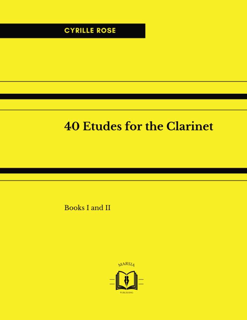 40 Etudes for the Clarinet (Music for Clarinet)
