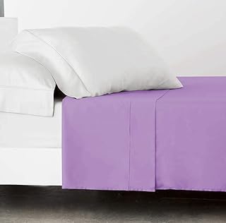 SABANALIA - Sábana Encimera Combina (Disponible en Varios tamaños y Colores), Cama 200 (280 x 270), Lila