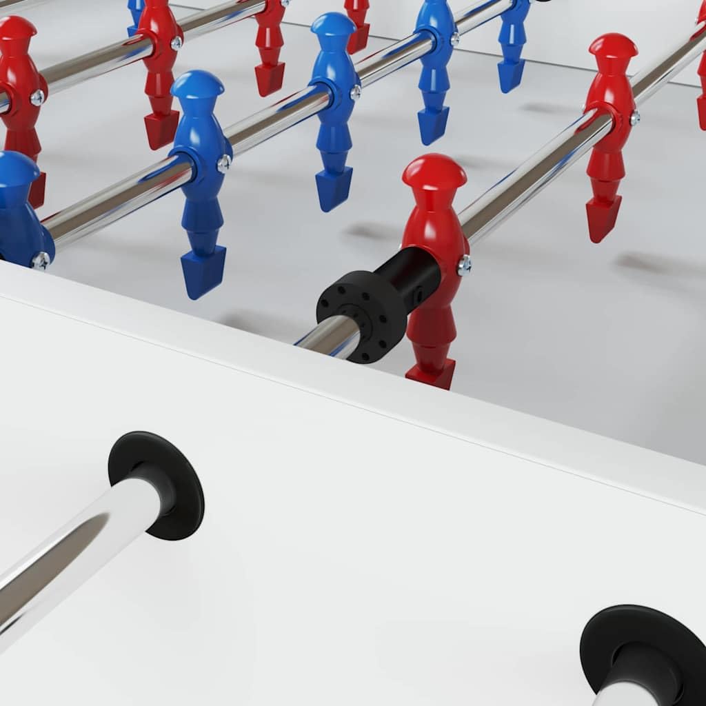 Ensemble de pièces de Joueurs de Baby-Foot Modernes en Plastique HIPS Noir et Blanc pour Tables de Jeu intérieur, Facile à Assembler, Durable, pour l'entretien et la réparation