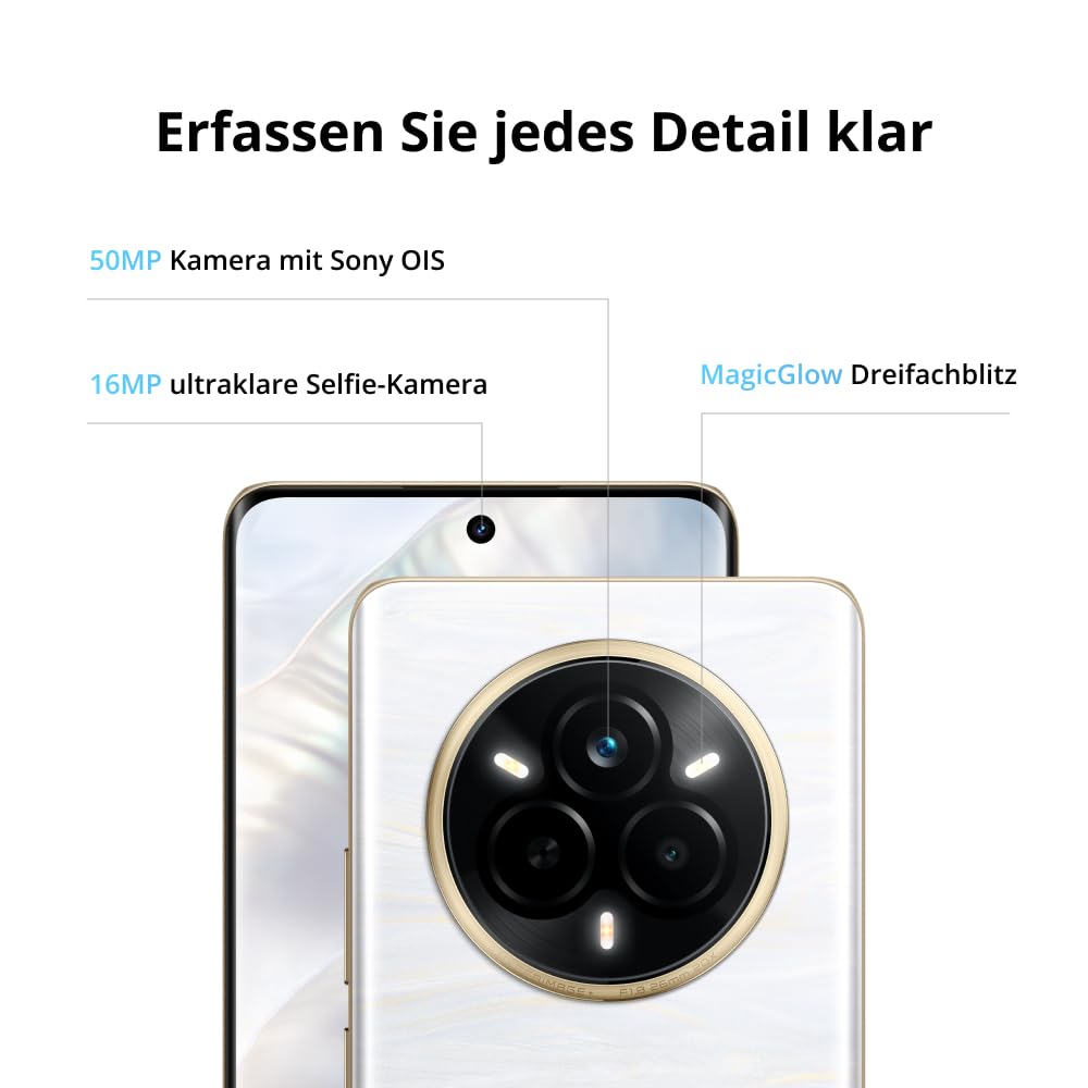 realme 14 Pro 5G Smartphone, 12+512GB, 50MP Sony IMX882 OIS Camera, Dimensity 7300, 120Hz Curved Display, IP69 Waterproof, 5260mAh Battery, 45W SUPERVOOC Fast Charging, Grey