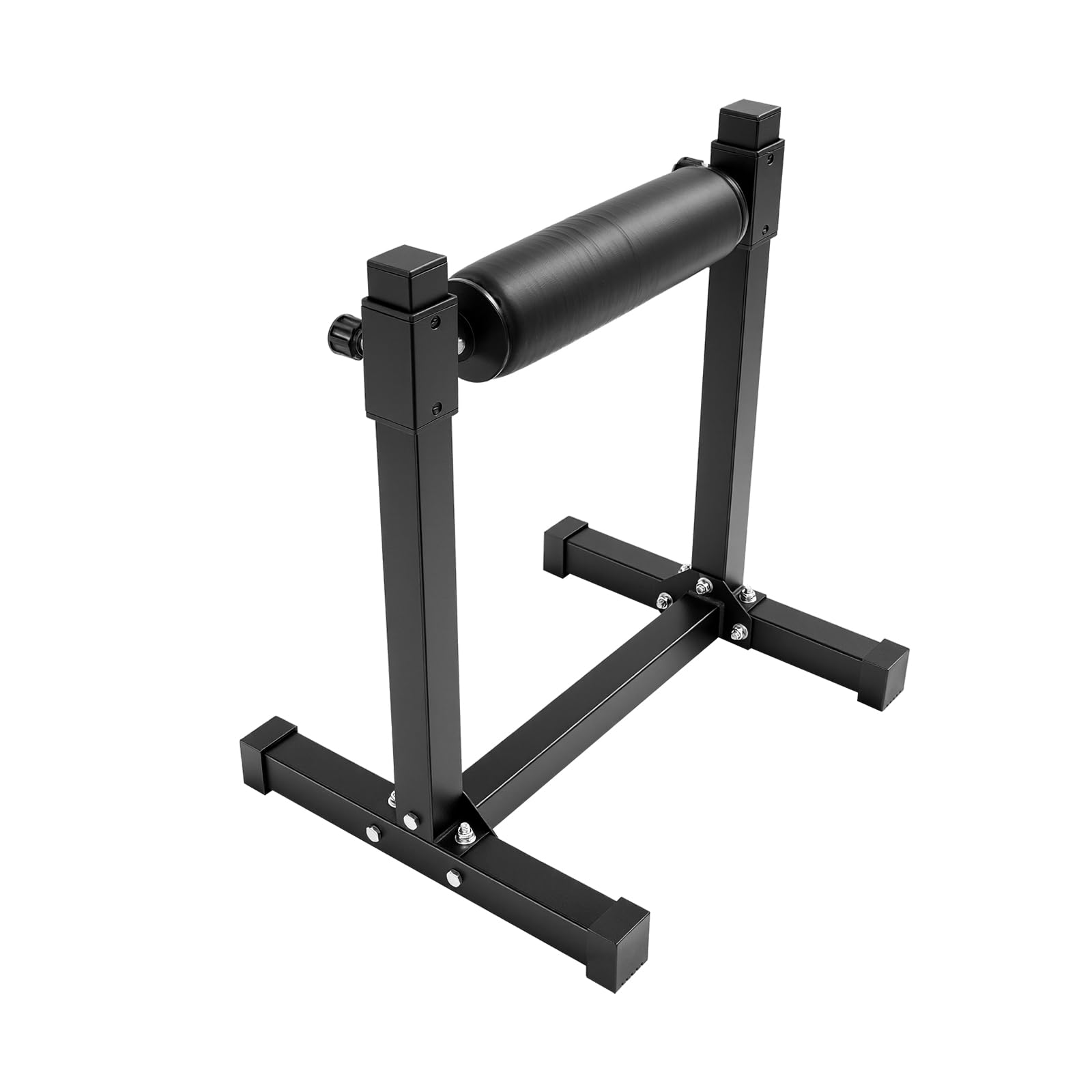 Supporto professionale Split Squat per Homegym – Supporto per squat regolabile (9 altezze, 200 kg di carico) in acciaio Q235 | Per pressa per gambe e esercizi a gambe | Con base antiscivolo H e