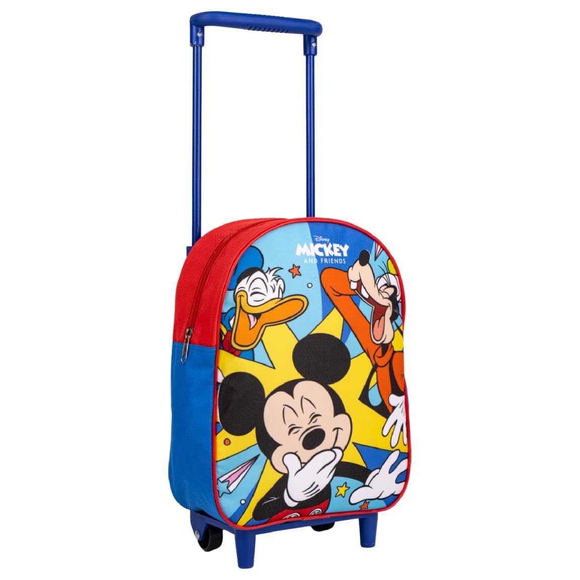 Morral Maleta Mochila Con Ruedas Mickey Mouse Disney Mickey Mouse
