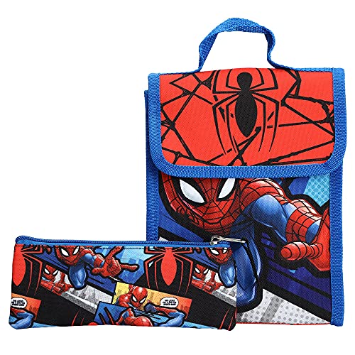 Marvel Spiderman Backpack Accessories 6 Piece Value Set For Boys #TOP2
