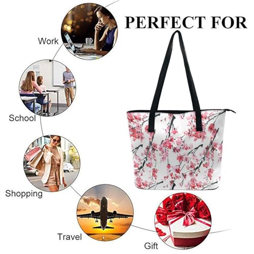 Large Casual Soft Leather Purse Fashion Hobo Handbags Tote Bag With Zipper4