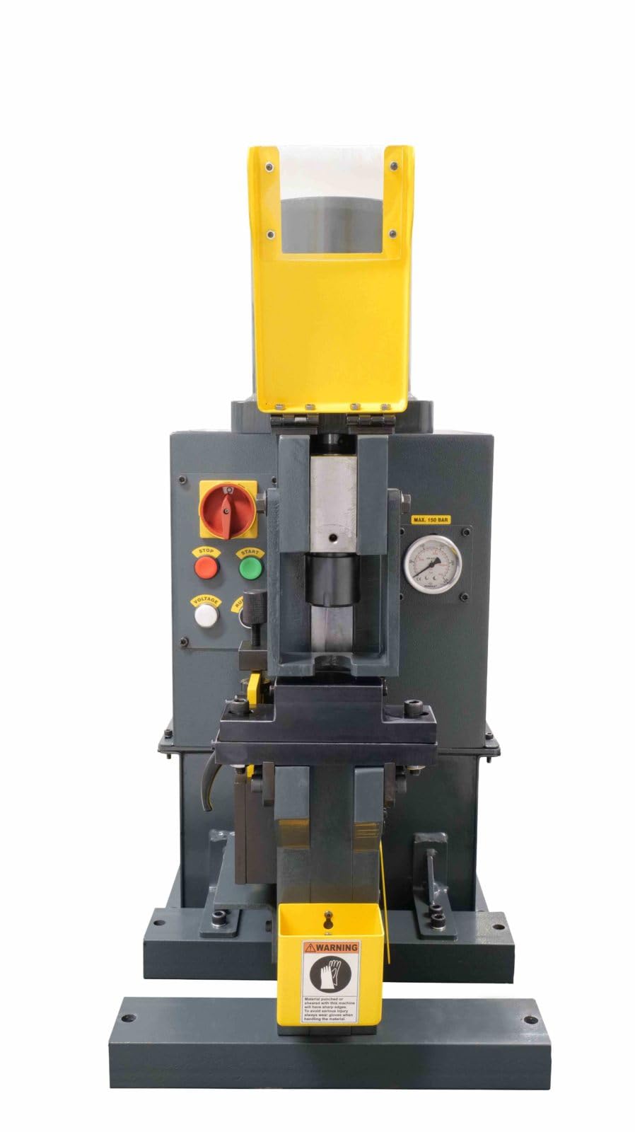 Dake Single Cylinder Benchtop Ironworker, 25 Ton, 4HP, Single Phase 220V