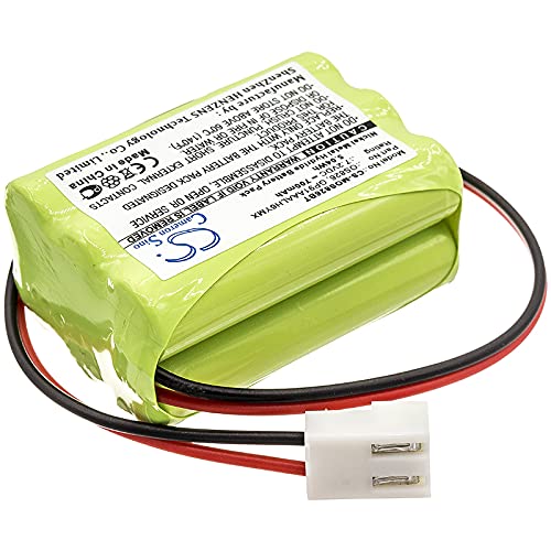 700mAh Replacement Battery for Marmitek ProGuard OS826 siren, ProGuard800 Siren, wireless ProGuard alarm panel, GP1000AAAH6YMX, GP11AAAH6YMX, GP150AAAM6YMX, GP91AAALH6YMX, INF-BATWES, OS826