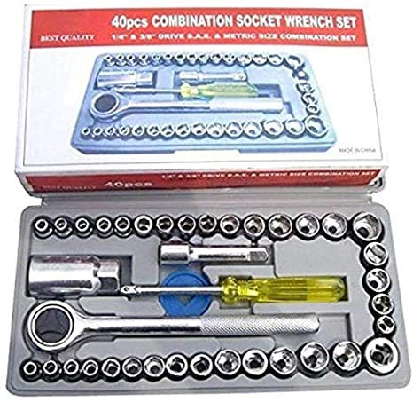 Florastic 40 in 1 Screw Driver Set PCS Automobile Motorcycle Tool Box Set Socket Wrench Hardware Auto Car Repair Tools (B08SHHQHW8) Amazon Price History, Amazon Price Tracker