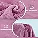 HJMJY Bath Wrap Towels for Women – Adjustable Spa Shower Wrap with Super Absorbent Microfiber, Quick-Dry Body & Hair Towel Set for Home, Hotel, Beach, Pool, Gym, Travel – Purple
