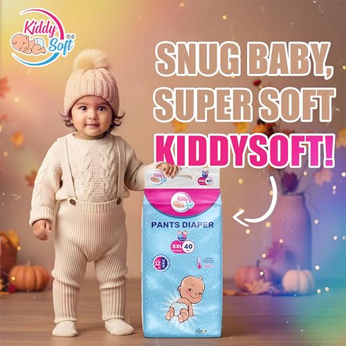 Image of Baby Diaper Pants, Extra Large (XXL), 40 Counts | 5 Layer All Night Leakage Protection & Quick Absorbency | For Babies of 19-25 Kg | Up to 12 hours Protection | Rash Free Comfort Diapers