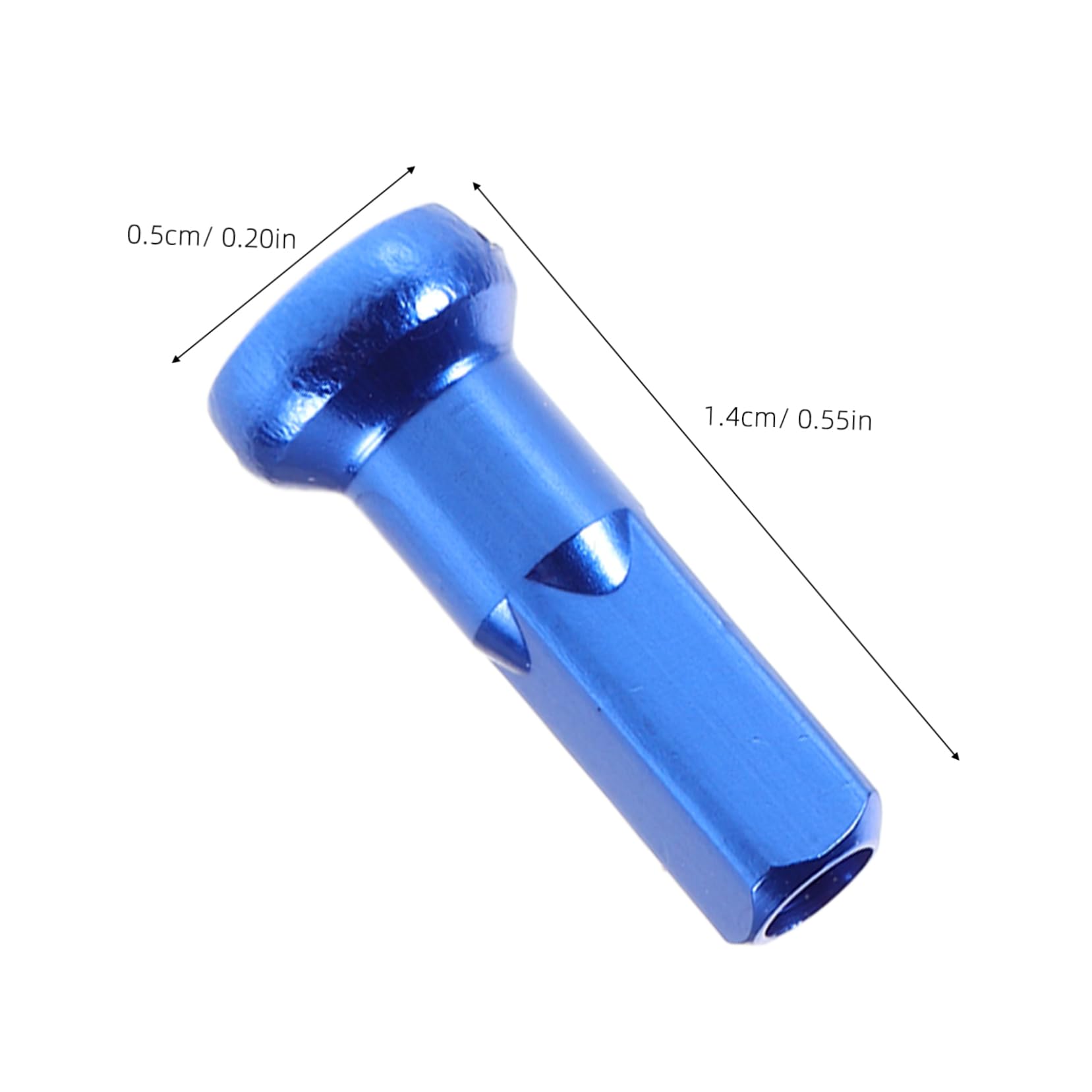 Balacoo 15pcs Bike Caps Aluminum Alloy Wheel Nipples for Mountain Road Bicycles Stylish Adornments Durable Easy to Install