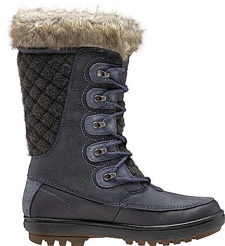 Image of Helly Hansen Womens Garibaldi VL Insulated Winter Boots | Insulated Waterproof Nubuck Leather, Faux Fur Lined, Eco Ortholite Comfort Footbed, Max-Grip Outsole