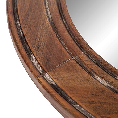 Patton-Wall-Decor-Reclaimed-Wood-Large-Round-Wall-Accent-Mirror Patton Wall Decor Reclaimed Wood Large Round Wall Accent Mirror