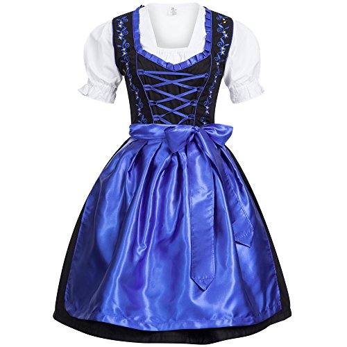 Gaudi Leathers Set Dirndl da donna, 3 pezzi SW255