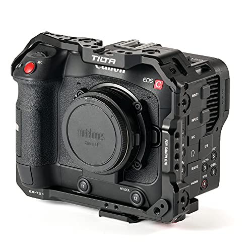EOS C70 ボディー、バッテリー2つ、TILTAケージ付き Tilta がEOS C70用カメラリグを発表 | CineD