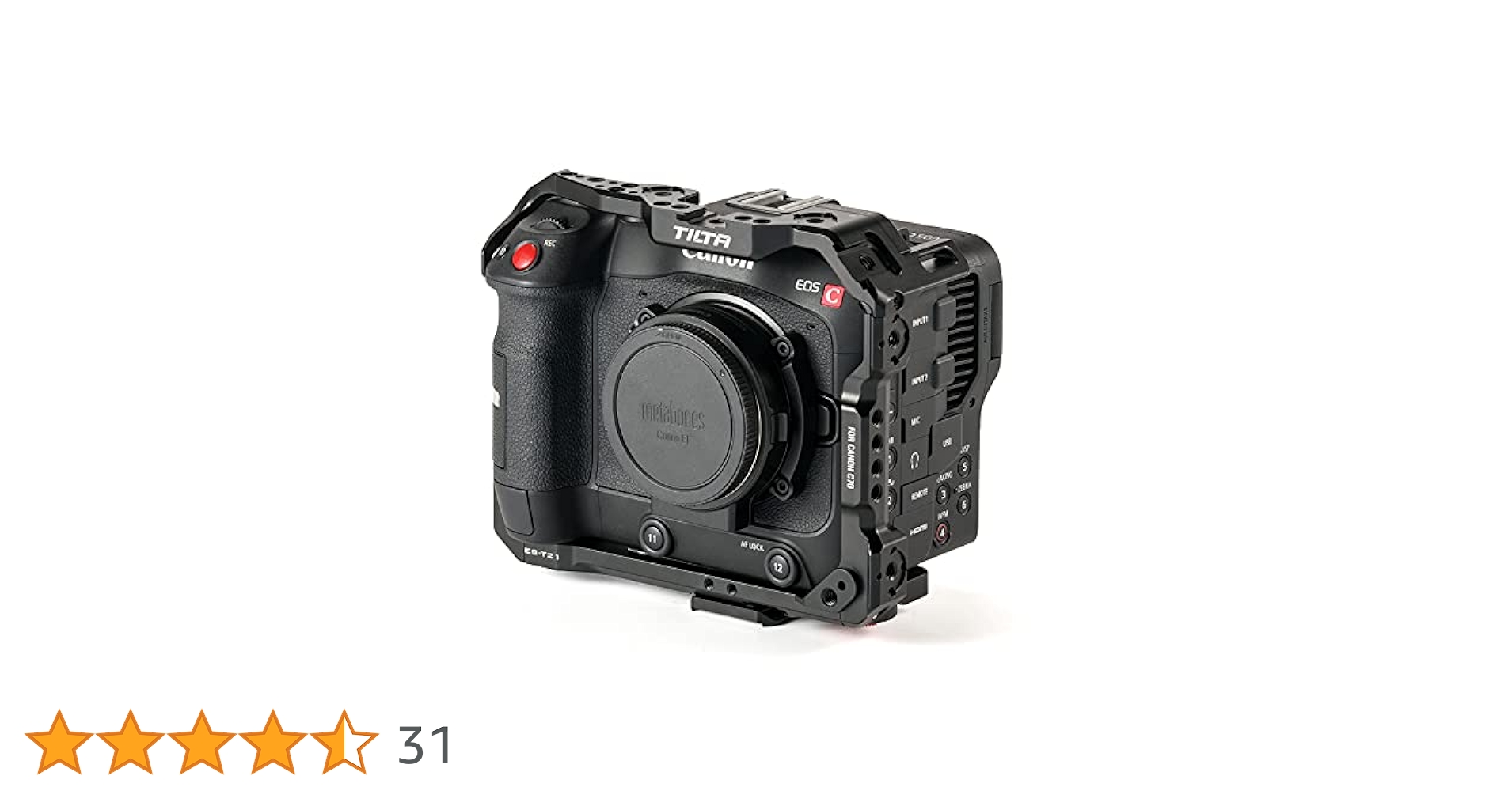 Canon EOS C70 Tiltaケージセット　EF RF変換アダプター付 Canon EOS C70 Tiltaケージセット EF RF変換アダプター付 - メルカリ
