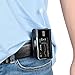 iGuerburn 360Â° Rotating Case for Tandem tslim X2, Insulin Pump Holder for t Slim/t:Slim G4, t: Holster Belt Clip with Cartridge Removal Tool Not Easy Fall & Break Pump Accessories (Black)