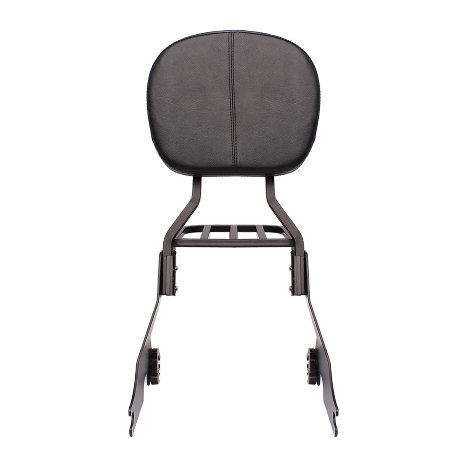 Buy ZUMLED Sissy Bar Backrest Luggage Rack Compatible With Harley