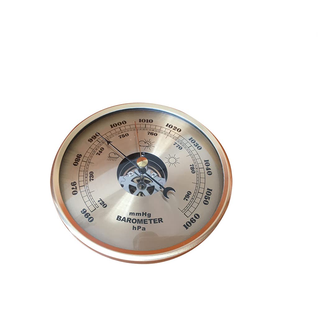 Barómetro Aneroide de Precisión Para Estación Meteorológica, Interior y Pared - Control de Presión de Aire