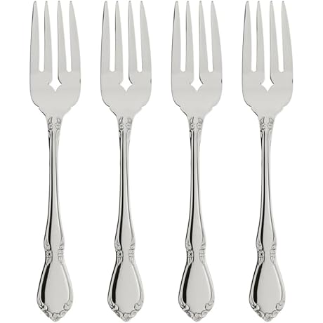 Oneida Chateau Fine Flatware Salad Forks - Experience Dining Elegance