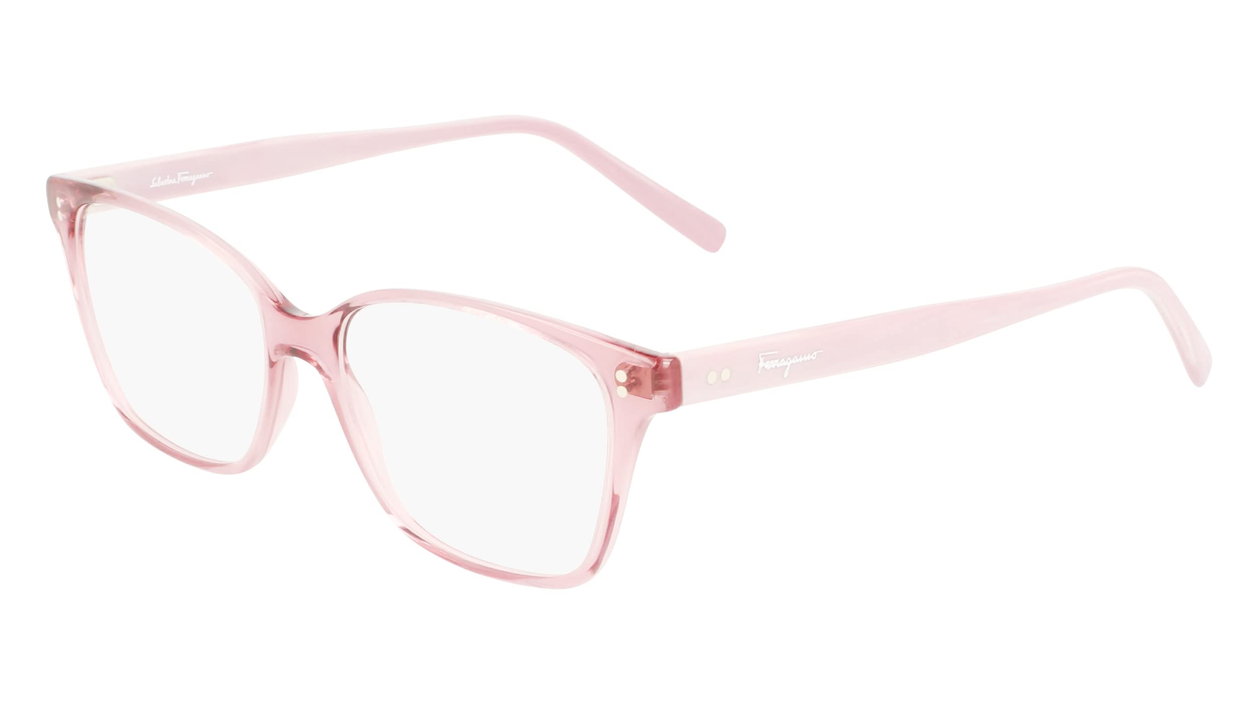 SALVATORE FERRAGAMO Damskie okulary przeciwsłoneczne Sf2928, Trasparent Rose, UK 24, Trasparent Rose