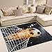 Produktbild Use7 Fantasy Fußball-Teppich für Wohnzimmer, Schlafzimmer, Textil, Mehrfarbig, 160cm x 122cm(5.3 x 4 feet)