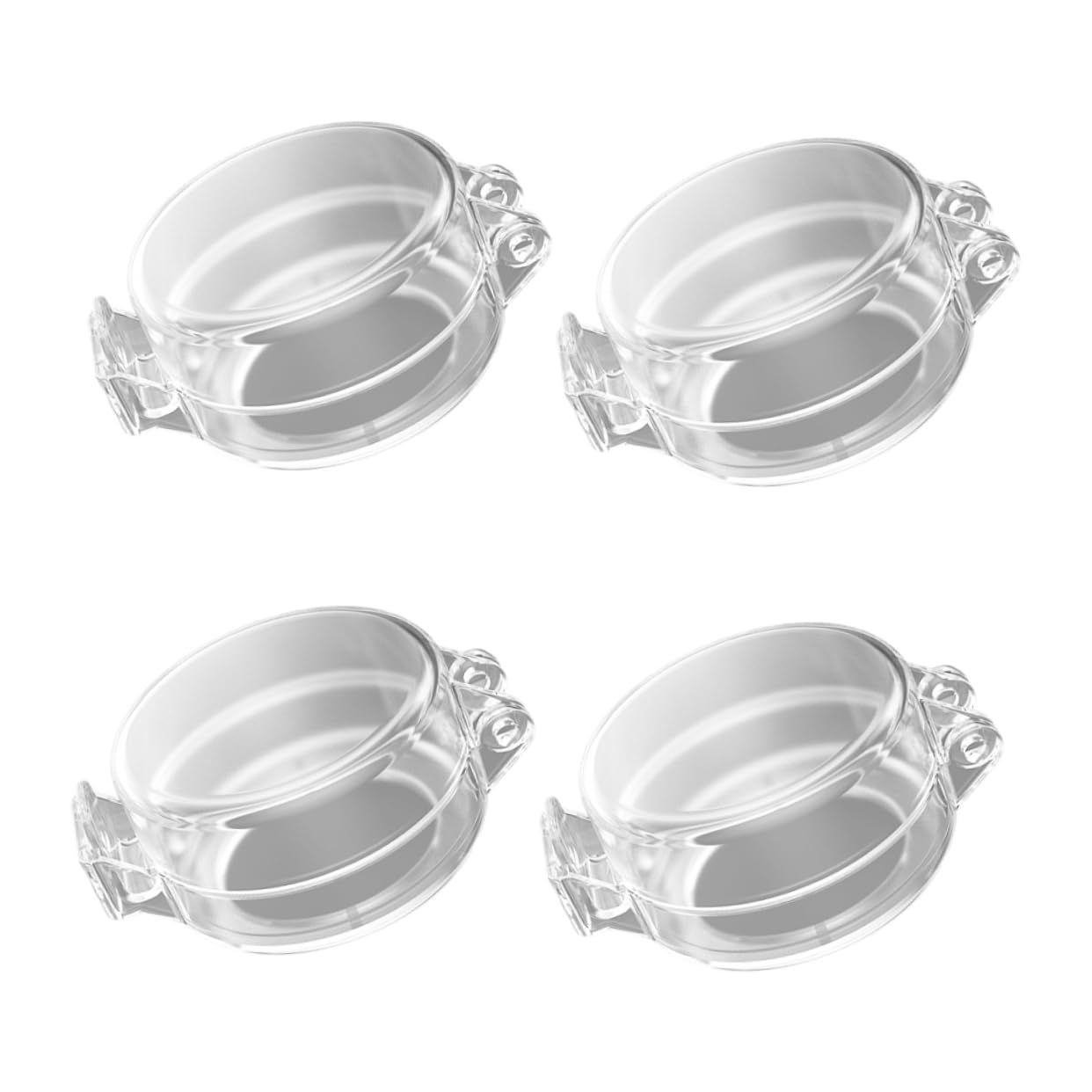 VICASKY 4Pcs Kitchen Safety Guard Gas Stove Knob Covers Childproof Protectors for Gas Knobs Transparent Design Safety for Use