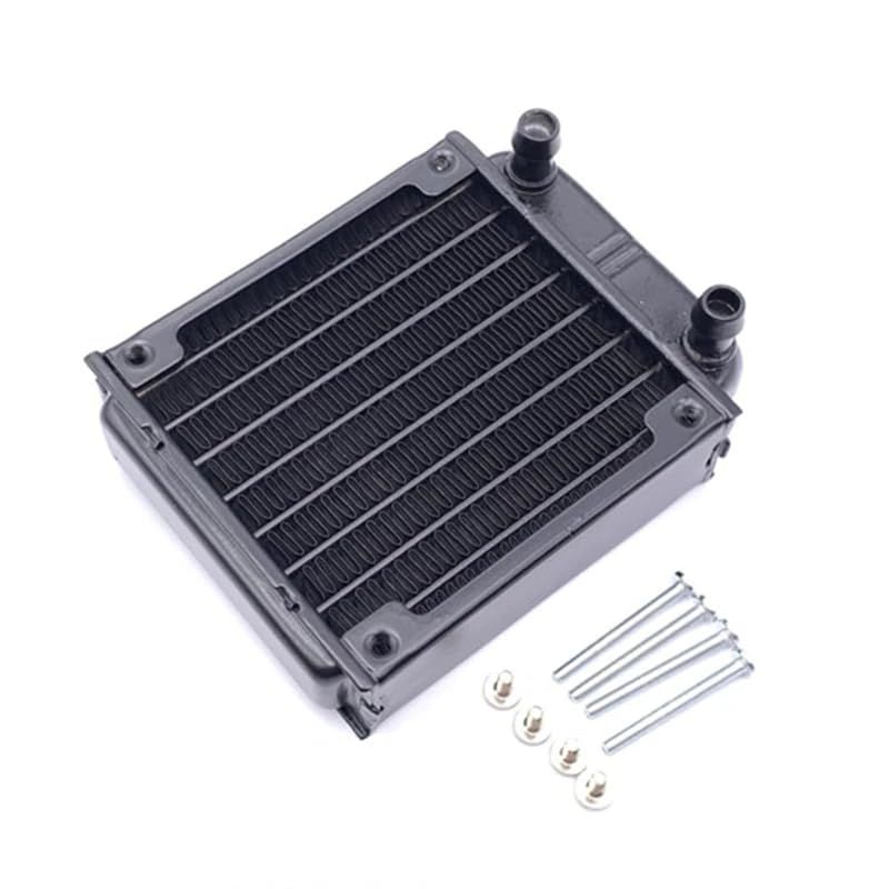 CentIoT - Radiator Water Cooler Tubes Heat Exchanger Aluminum Water Cooling CPU Heat Sink | For Gaming Computer and Peltier (80mm) (B07VYRVRTG) Amazon Price History, Amazon Price Tracker