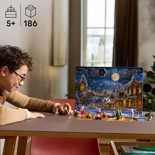 Image of LEGO City Advent Calendar 2025, Christmas Gift Toys 60475 for 5+ Age Boys and Girls