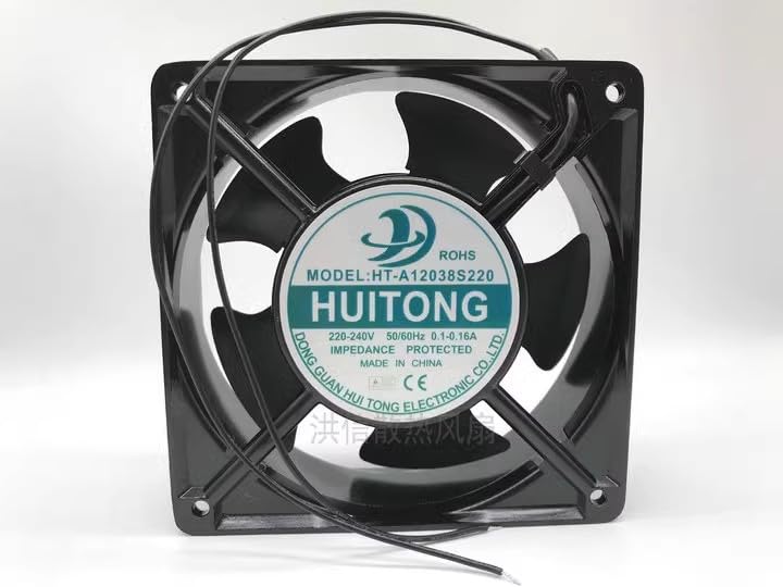 Éviter la surchauffe avec le ventilateur PC 120mm HT-A12038S220 220V pour armoire électrique