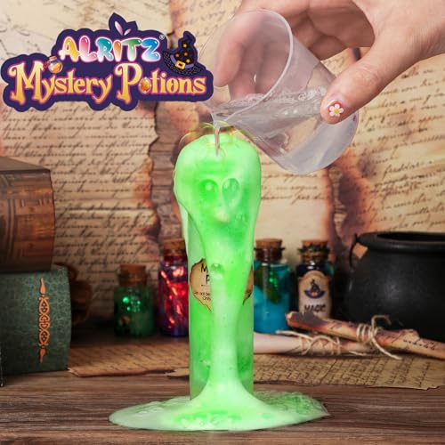 Alritz-Mystery-Potions-Kit-for-Kids-20-Magic-Mix-Witch-Potion-Bottles-Happy-Decorations-Ornaments-Pumpkin-Table-Craft-Toys-Gift-for-Boys-Girls-Age-6-7-8-9-10-11-Indoor-Outdoor-Christmas-Party-Decor