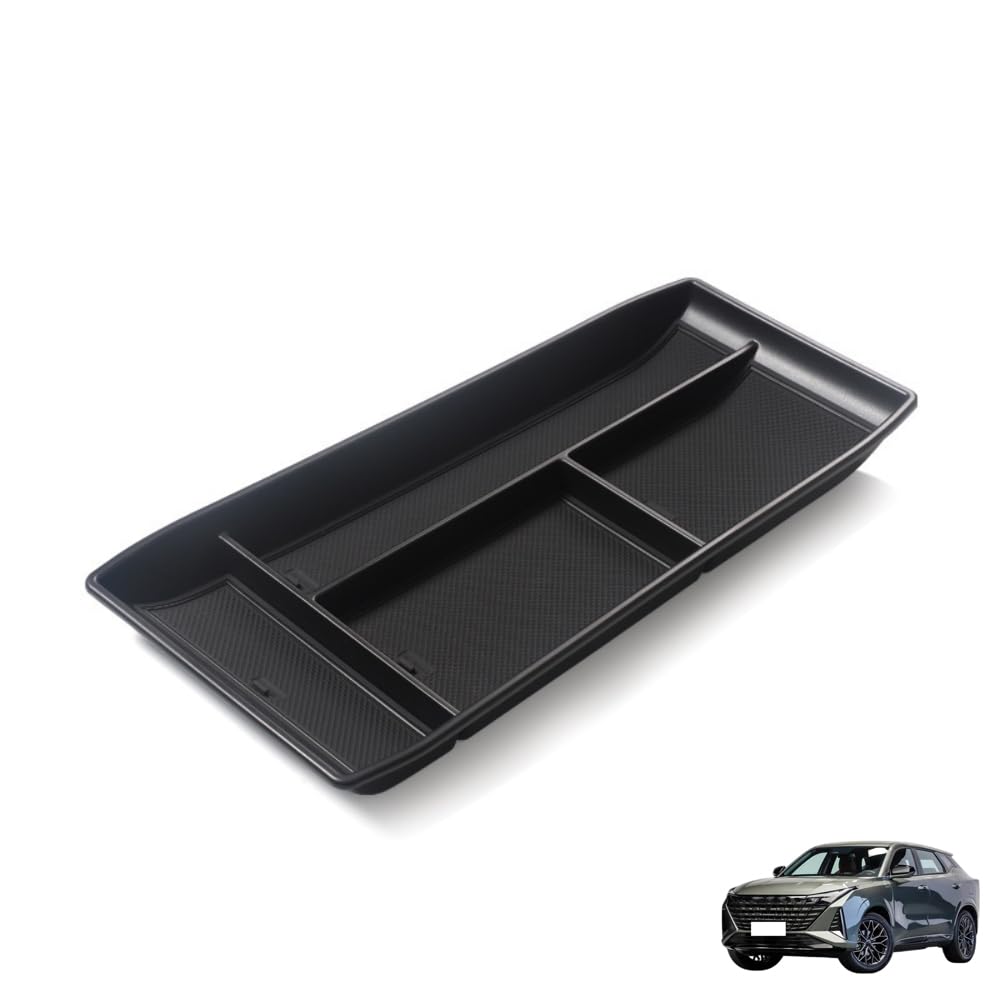 QQJHBAMYN Center Console Organiser Lower, for CHANGAN UNIZ