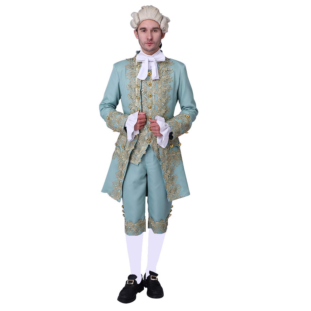 1791's lady 18th Century Men's Victorian Costume Regency Tailcoat Gentelman Steampunk Coat Halloween Outfits