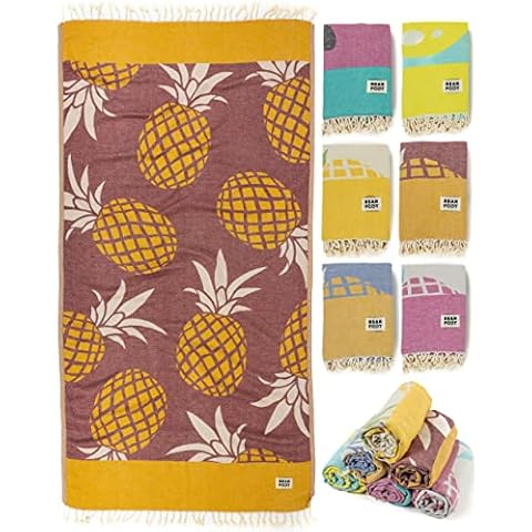 Toalla de playa y baño BEARFOOT XXL multicolor Cover