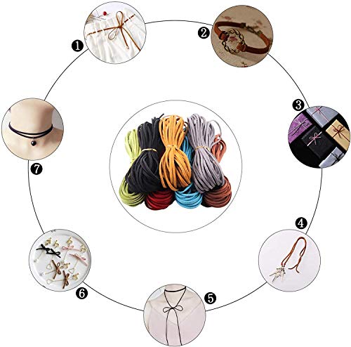 Candygirl 7 Pezzi Corda in Pelle Cordone per