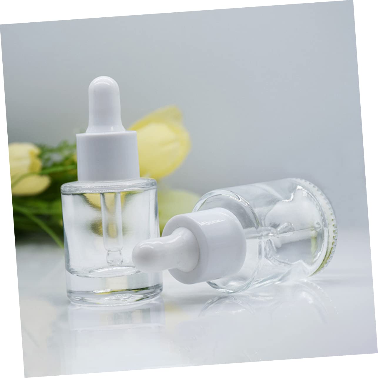 CALLARON 20pezzi Flacone Contagocce in Vetro Bottiglia Contagocce Per Oli Essenziali Profumi Per Viaggi e Aromaterapia