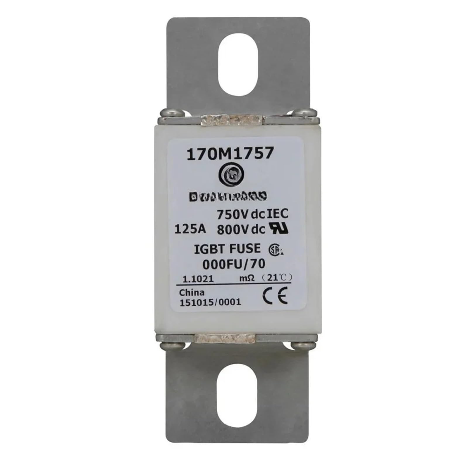 Fusible 170M1737 pour protection industrielle cartouche haute performance 170M1732