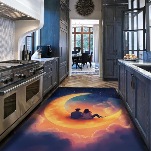 Tapis lavable 160x230cm antidérapant et doux à poils bas - 5