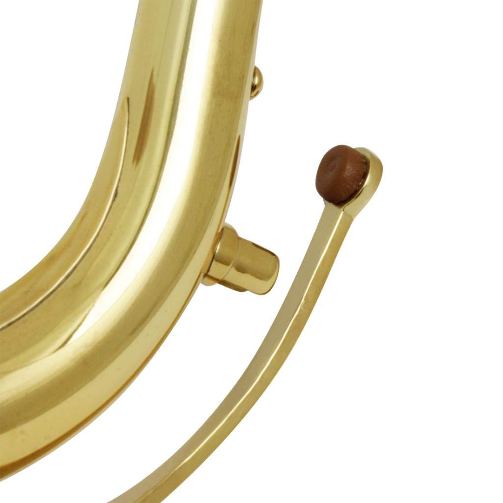 Sassofono Tenore Sax a Collo Baritono e Flat in Ottone Laccato Oro - Sharplace 1 Pezzo