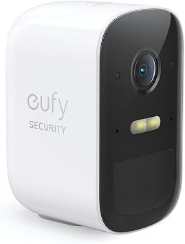 eufy security eufyCam 2C, überwachungskamera aussen, 180 Tage Akku, HD 1080p, IP67 wetterfest, Nachtsicht, Kompatibel mit HomeKit, ohne monatliche Gebühren, Lokale Speicherung, Erfordert HomeBase